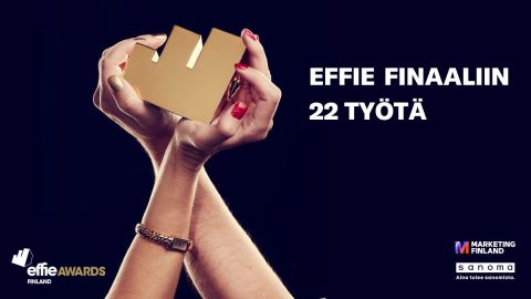 Effie 2022 -finaaliin 22 markkinointityötä